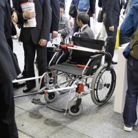 車椅子01 バリアフリー2015/慢性期医療展2015